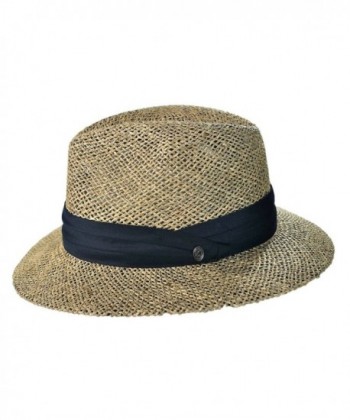 Jaxon Seagrass Safari Fedora Medium in Men's Fedoras