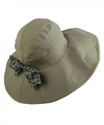 Fashion Foldable Bowknot Sunbonnet Anti ultraviolet - Army Green - CE17YHUISIR