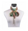 LERDU Necklace Bohemian Accessories 18 green