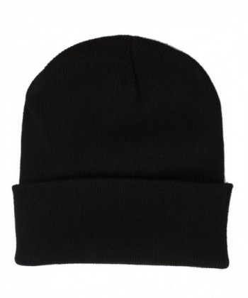 Beanie Hats Assorted Colors Long Skull Caps - Black - CC188CIWHY0