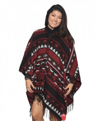 KayJayStyles Reversable Cashmere Shawl Poncho