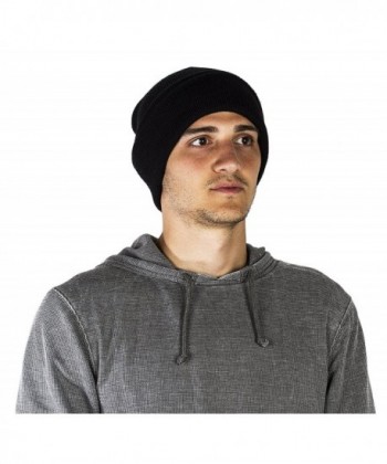 Beanie Assorted Colors Skull Black