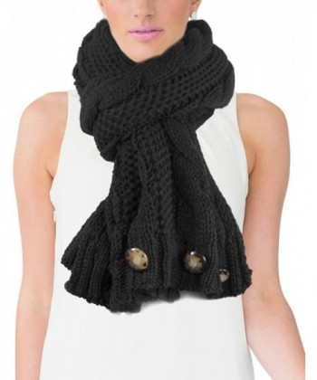 Dahlia Womens Cable Infinity Scarf