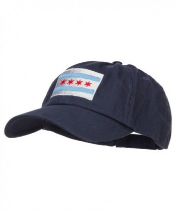 E4hats Chicago Flag Embroidered Low