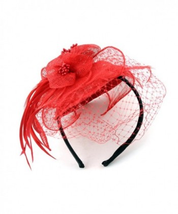 NYFASHION101 Cocktail Fashion Sinamay Fascinator in Women's Headbands in Women's Hats & Caps