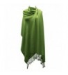 Marilyn & Main Women's Solid Pashmina Cover-Up Shawl Scarf - Green - CF17YHK82YA