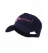 Breast Cancer Ribbon Survivor Embroidery Cap - Navy - CM11HEH628D