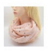 Voile Print Infinity Circle Scarf
