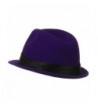 Ladies Wool Felt Fedora Hat