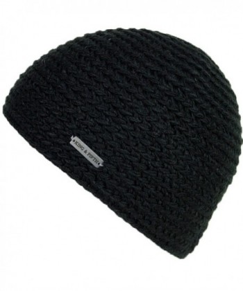 Skull Cap by King & Fifth Beanie for Men + Highest Quality and Perfect Form Fit + Knit Hat for Guys - Black - CA11P24LK73