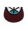 HOOey Turquoise Plaid Snap Adjustable in Men's Baseball Caps