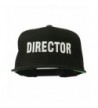 E4hats Director Embroidered Flat Bill