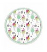 Olive & Pique Round Ice Cream Beach Blanket Towel Scarf Shawl Yoga Mat - White - CI1820KZX7A