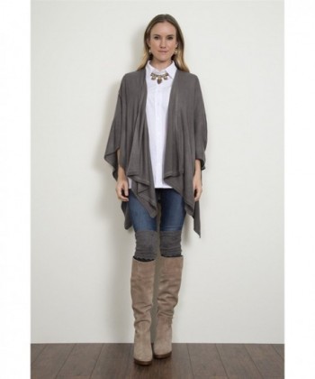 Simply Noelle Fall Bordeaux Cardi in Wraps & Pashminas