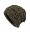 Thick Warm Beanie Hat iParaAiluRy - Khaki - CY1887UUY8E