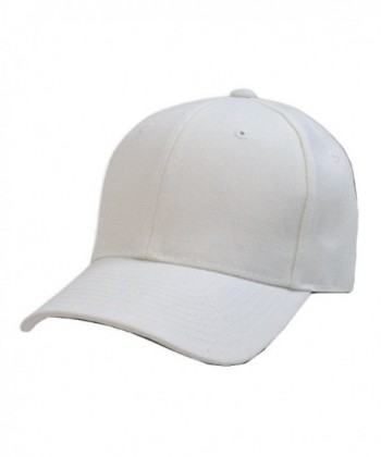 Decky Plain Solid Fitted Baseball in Men's Baseball Caps