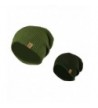 Olive Green Reversible Slouchy Beanie in Men's Skullies & Beanies