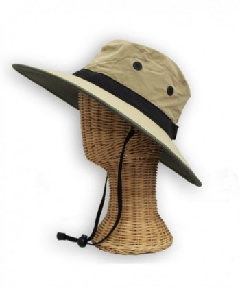 Wind Haven Wide Brim Fishing Sun Hat for Men & Women - UPF 50 & Rainproof Sun Hat from Sun Grubbies (Medium) - CO111KXQNQX