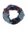 INC International Concepts Women's Tiles Tie-dye Tassel Wrap Scarf - Chambray - CZ12O0PL1PB