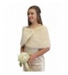 Tion Bridal Womens Faux Champagne in Wraps & Pashminas