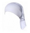 Firsthats Women Under Scarf Cap Bone Bonnet Hijab Islamic Head Cover Muslim Hat - White - CH12OHUTJYE