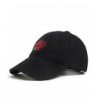 MENGSHI Dad Hat Rose Cotton Hat For Women Unstructured Adjustable Strapback Cap - CF187AN2XHI