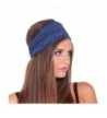 Organic cotton Tribal printed Fleece lined headband-Blue-One Size - Blue - CC11NUA8L6N