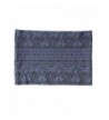 Organic cotton Tribal printed headband Blue One