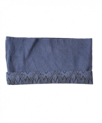 Organic cotton Tribal printed headband Blue One in Women's Headbands in Women's Hats & Caps