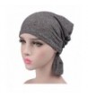 Ganves Women's Cotton Turban Headwear Chemo Beanie Cap For Cancer Patients Hair Loss - Clolr6 - CS1825Q07ZR