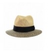 NYFASHION101 Teardrop Weaved Panama XL in Men's Fedoras