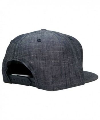 Washed Denim Meatball Space Snapback