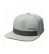 RVCA Men's Sea Drift Snapback Hat - Grey Heather - C812IKLRGQX