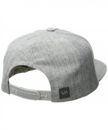 RVCA Mens Drift Snapback Heather