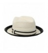 Country Gentleman Vented Fedora White