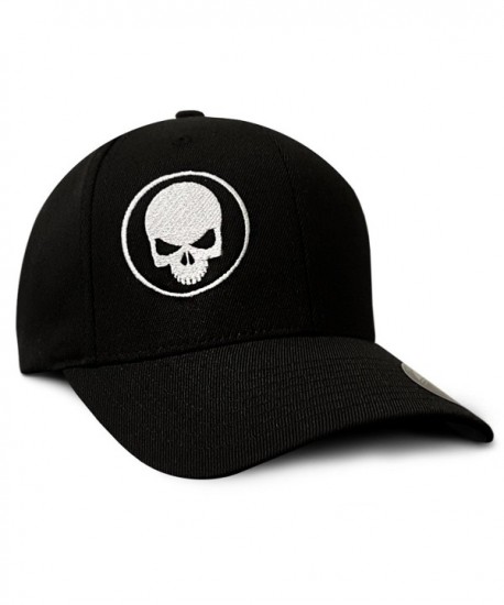 Dion Wear Military Skull United We Stand Baseball Hat - Black - CE124MD7QEF