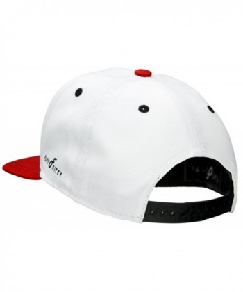 Flat Fitty Humble Snapback White in Women's Baseball Caps