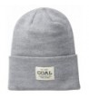 Coal Men's The Uniform Fine Knit Workwear Cuffed Beanie Hat - Heather Grey - CZ11J464ULD