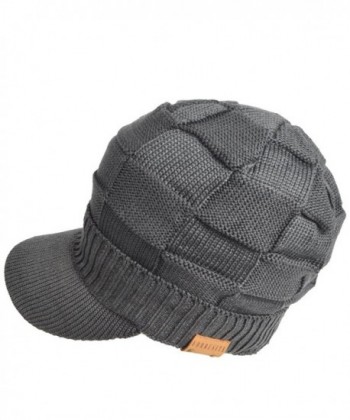 VECRY newsboy Cabbie Winter Check Grey