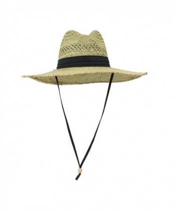 Mens Straw Outback Lifeguard Wide
