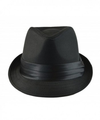 Classic Fedora Plain Basic Trilby