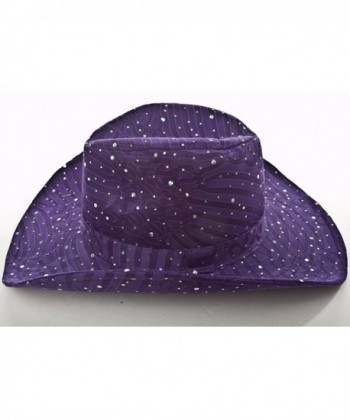 Sparkle Glitter Western Hat Society in Women's Cowboy Hats