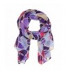 Bucasi Mosaic Print Scarf Modern Ladies Scarf - Purple - CQ11PNBF5OT