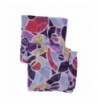 Bucasi Mosaic Print Scarf Purple