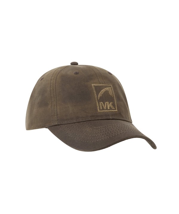 Mountain Khakis Waxed Cotton Mk Icon Cap - Dark Brown - CZ119MG6QJT