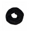 MATCH MUCH Infinity Scarf Chuncky Knitted Scarf Warm Thick Circle Loop - Black-style 1 - CA12NB7VALZ