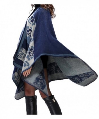 Myosotis510 Womens Oversized Blanket Cardigans in Wraps & Pashminas