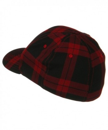 Flexifit Tartan Plaid Cap Black