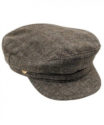 Warm Blend Petersham Fiddler Multicolored in Men's Newsboy Caps