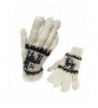 GLOVES Alpaca Rustic 100% natural colors Incaico made in PERU - White - CT188GYXE0U